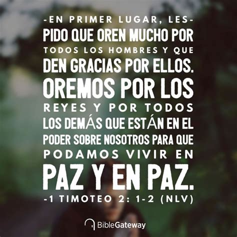 Bible Gateway passage: 1 Timoteo 2 .
